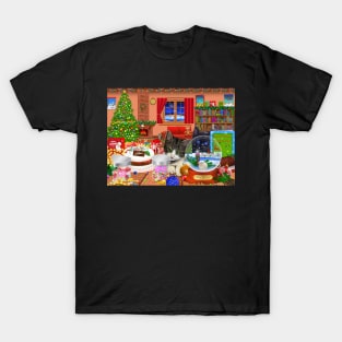 Festive Kittens T-Shirt